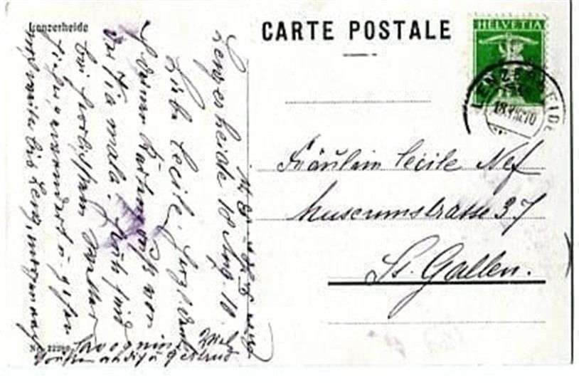 Cartoline postali: Lenzerheide – Usato da Ottikon b.Kemptth. venduto da Neptun1974 1