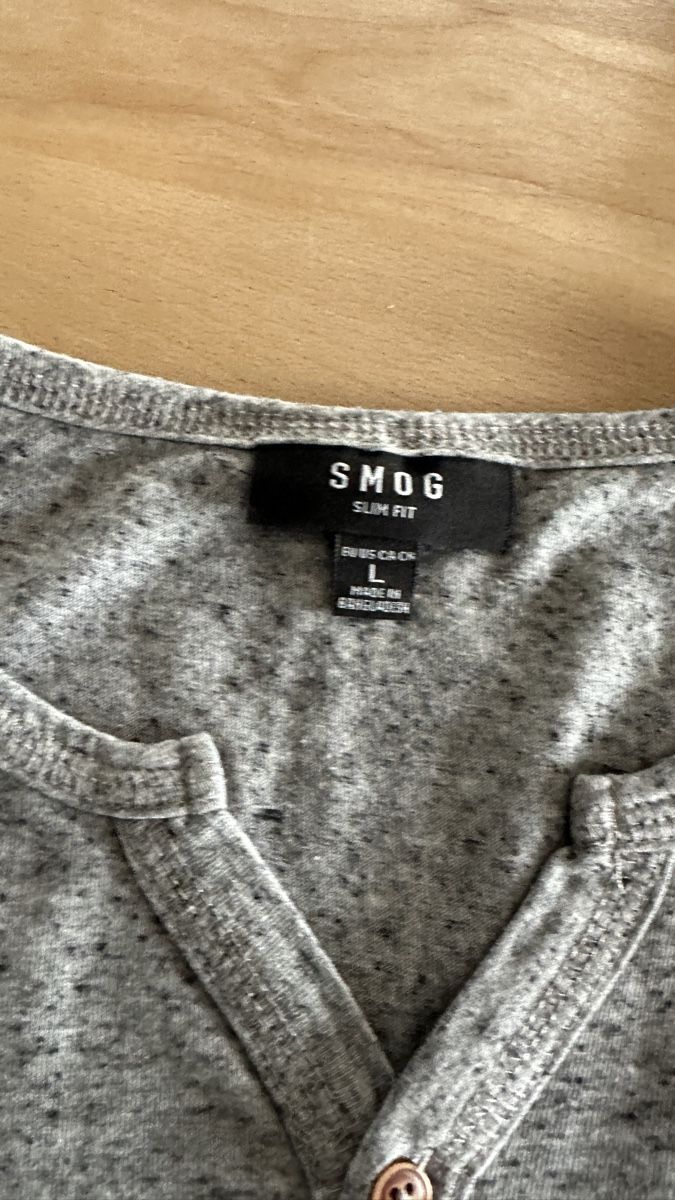 T-shirt: Smog Herren T-Shirt L – Usato da Amsoldingen venduto da Thor46 1
