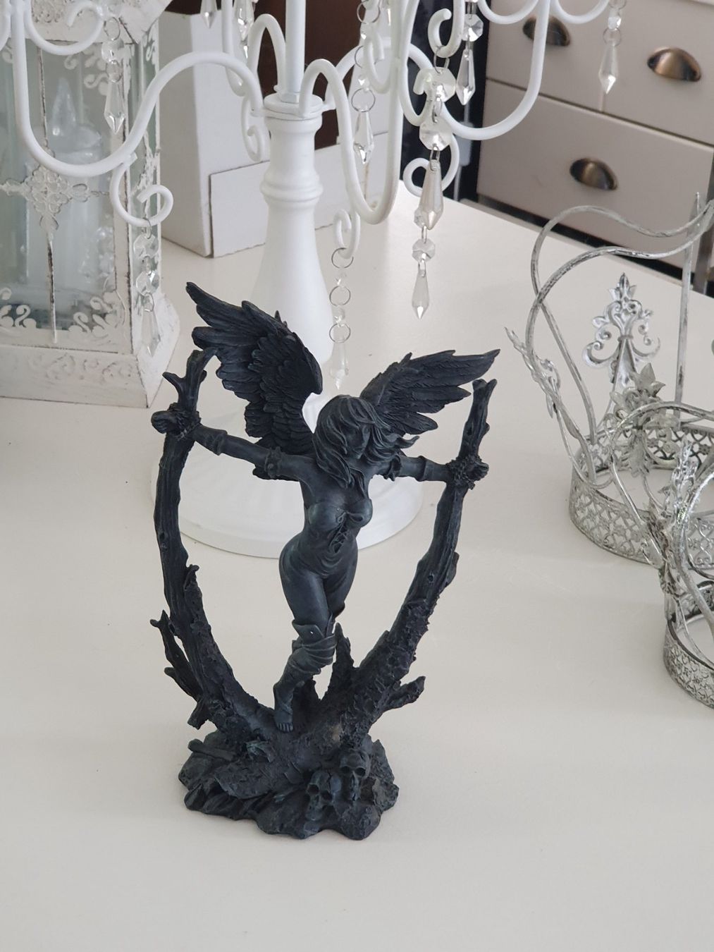 Figuren: Gothic Engel 22 cm × 15 cm – Gebraucht aus Münsingen von BlackTears-3 2