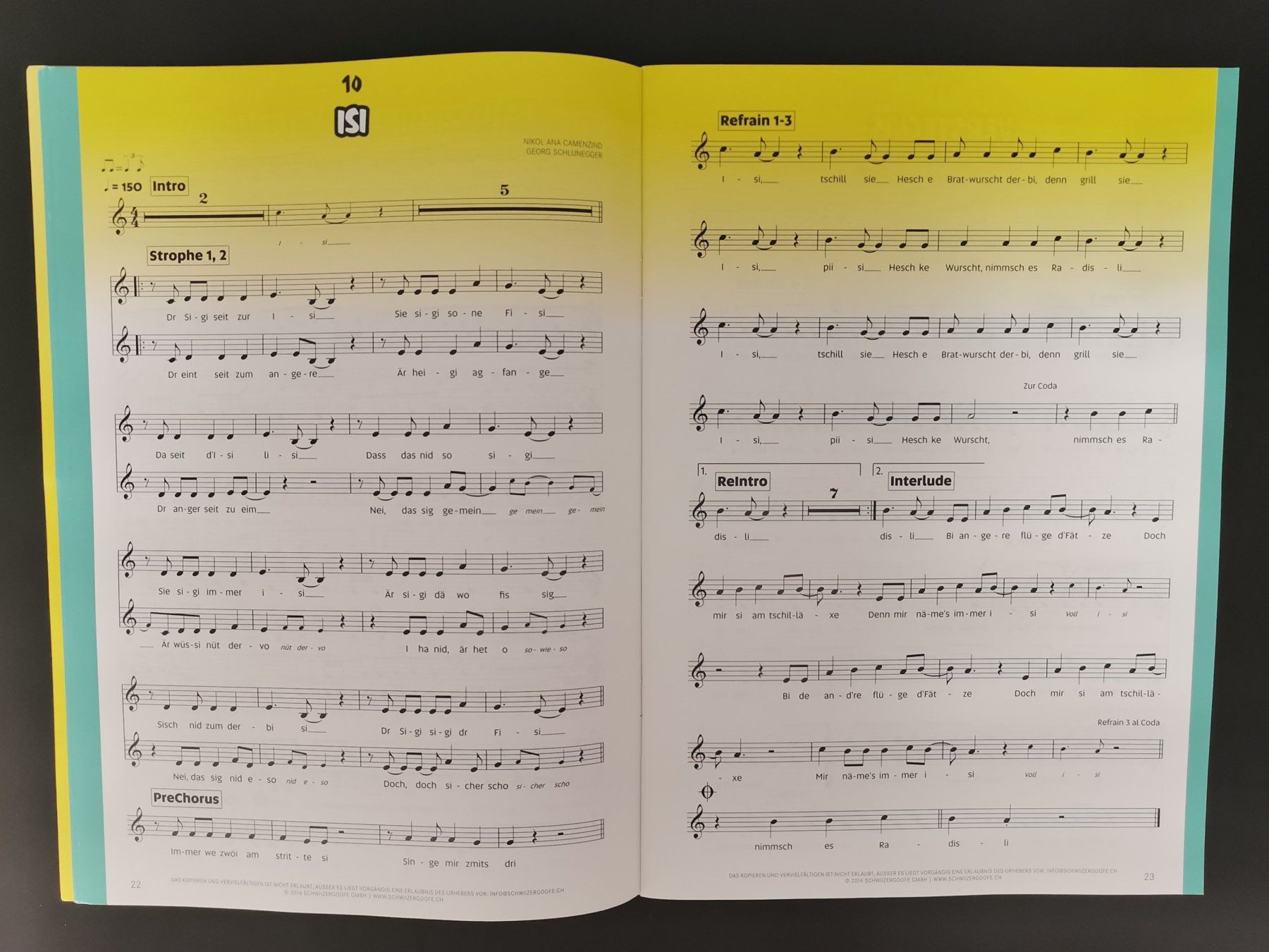Livres: SONGBUECH Schwiizergoofe 5 – D'occasion à Schaffhausen par Restwert_SH 7