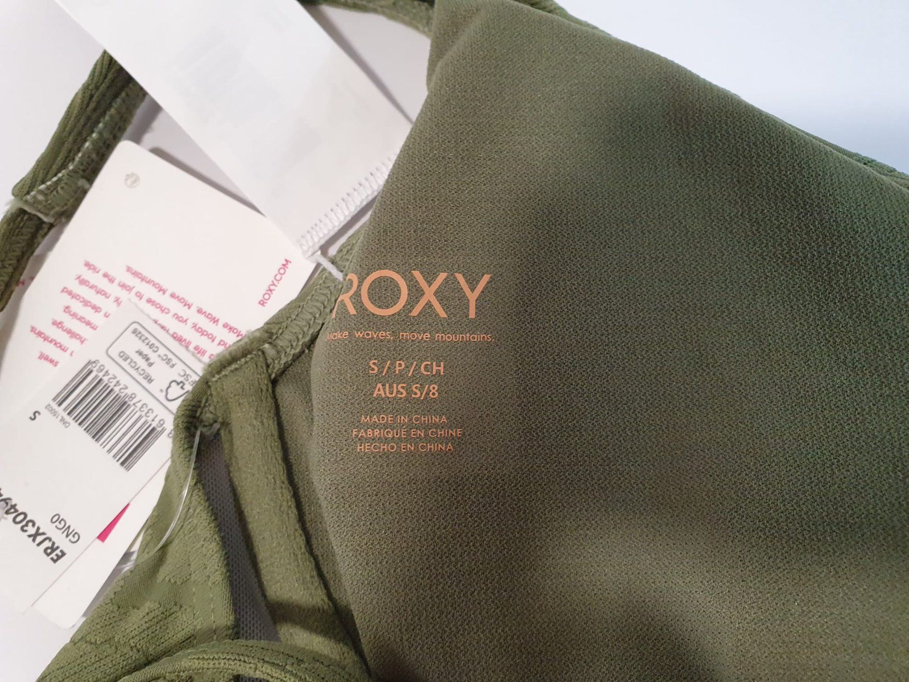 Costumi da bagno & Bikini: Damenbikini-Oberteil Roxy Größe S, EU36 – Nuovo e nell'imballaggio originale da Genève venduto da Pandinet 3