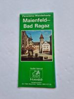 Panorama-Wanderkarte Maienfeld-Bad Ragaz, gefaltet