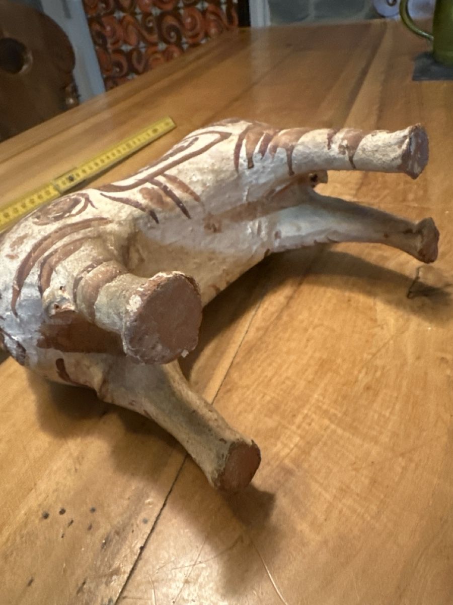 Statuette: Alte chinesische Pferdefigur aus Ton. – Usato da Frauenfeld venduto da aluma14 6