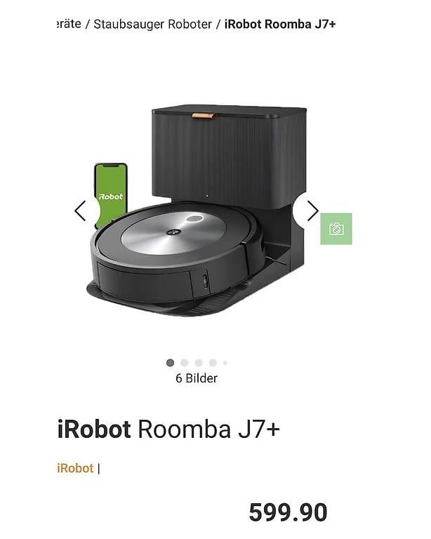Staubsauger & Zubehör: iRobot Roomba J7+ – Neu (gemäss Beschreibung) aus Thun von DascheLii 2