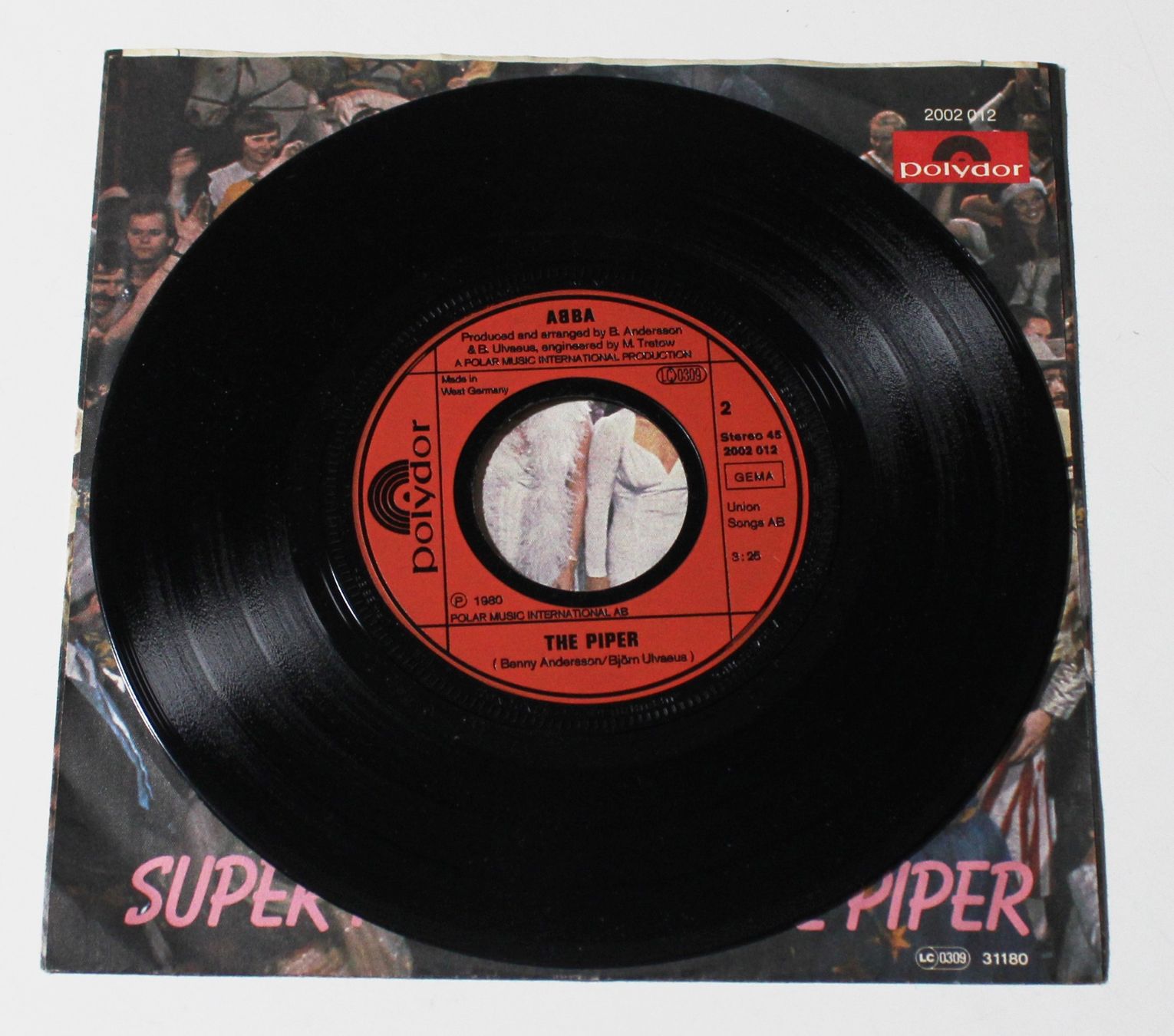 Schallplatten: 7" ABBA - SUPER TROUPER 1980 – Gebraucht aus Brüttisellen von Collector-Corner 3