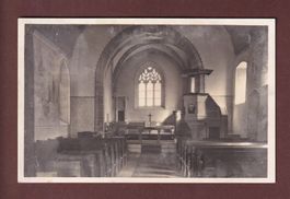 CURTILLES - Intérieur de l'Eglise // face endommagée //