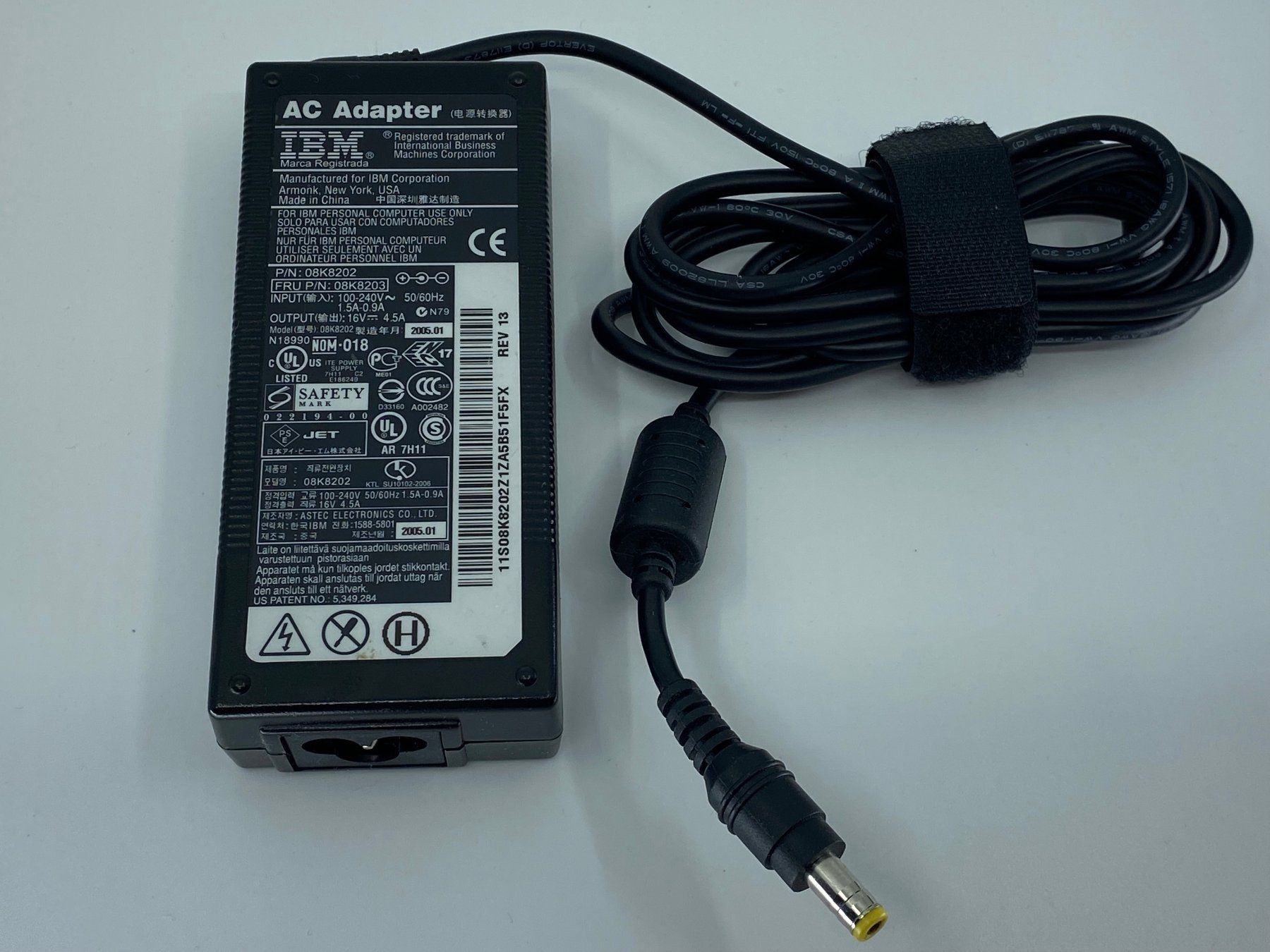 Caricabatterie: IBM Netzteil 08K8202 - 16V, 4.5A – Usato da Langwiesen venduto da Restposten-24 1