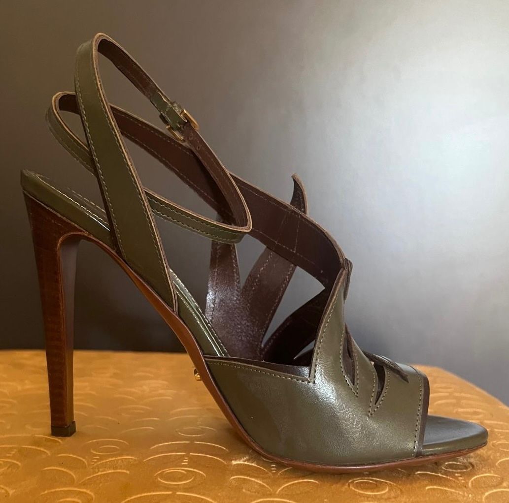 Sergio Rossi Scarpe da donna: Sandalettes Marke Sergio Rossi High Heels – Nuovo (secondo la descrizione) da Winterthur venduto da katalunk 1