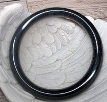 Hochwertiger Hetian Jade Armreif – Dunkelgrüne Nephrit-Jade