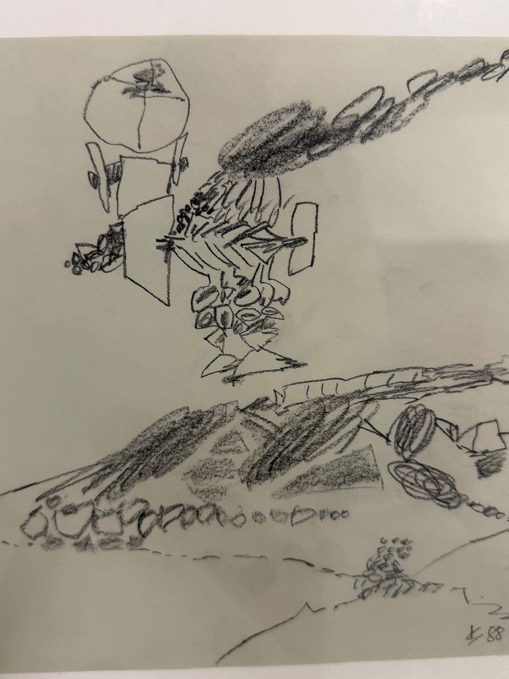 Gemälde: Jakob Schärer (1908) Art: Bleistift – Gebraucht aus Basel von PAUL_ART 2