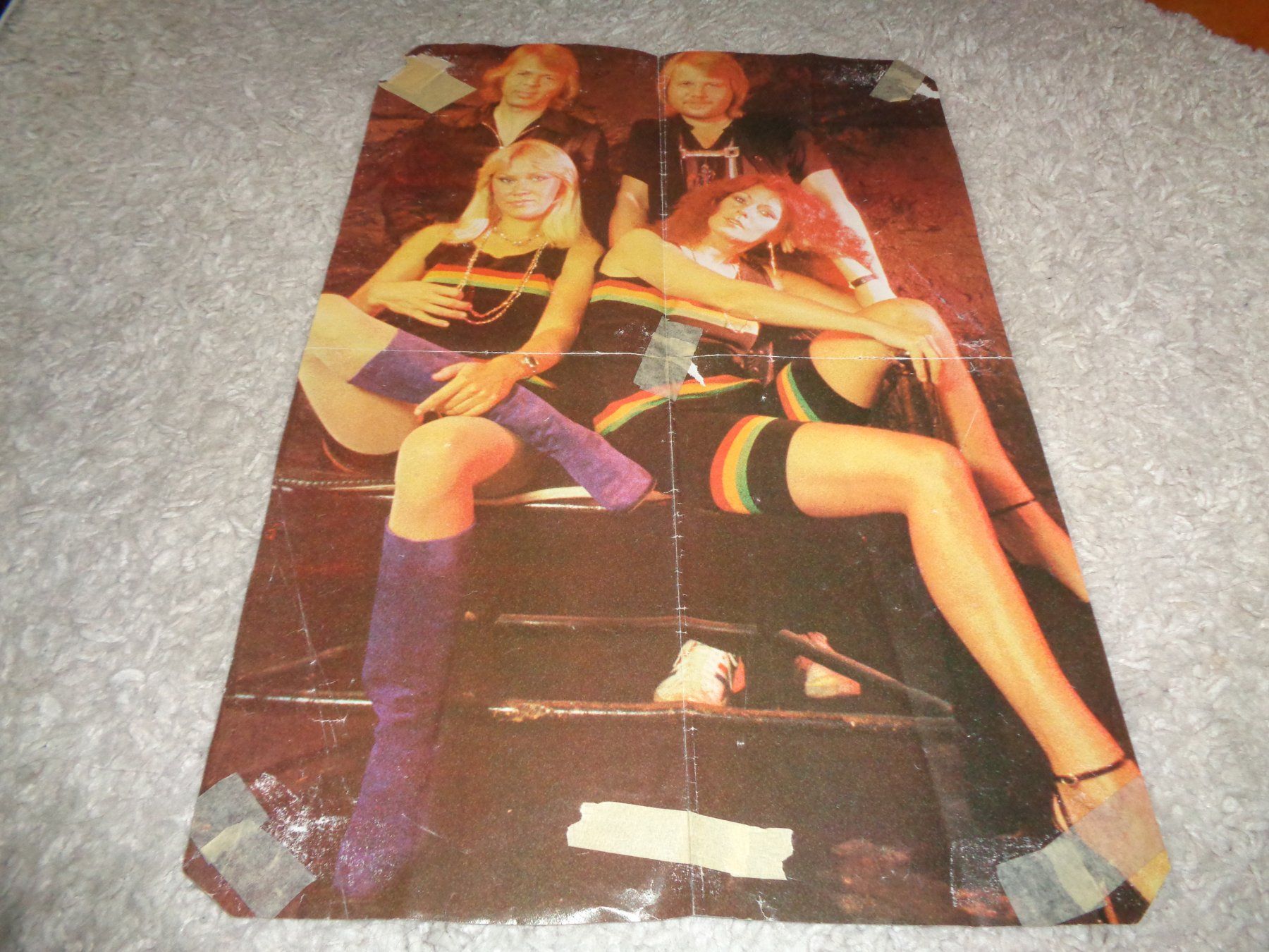 Foto & Immagini: *** ABBA *** Poster / sehr alt – Usato da Othmarsingen venduto da Leuchtturmlady 3