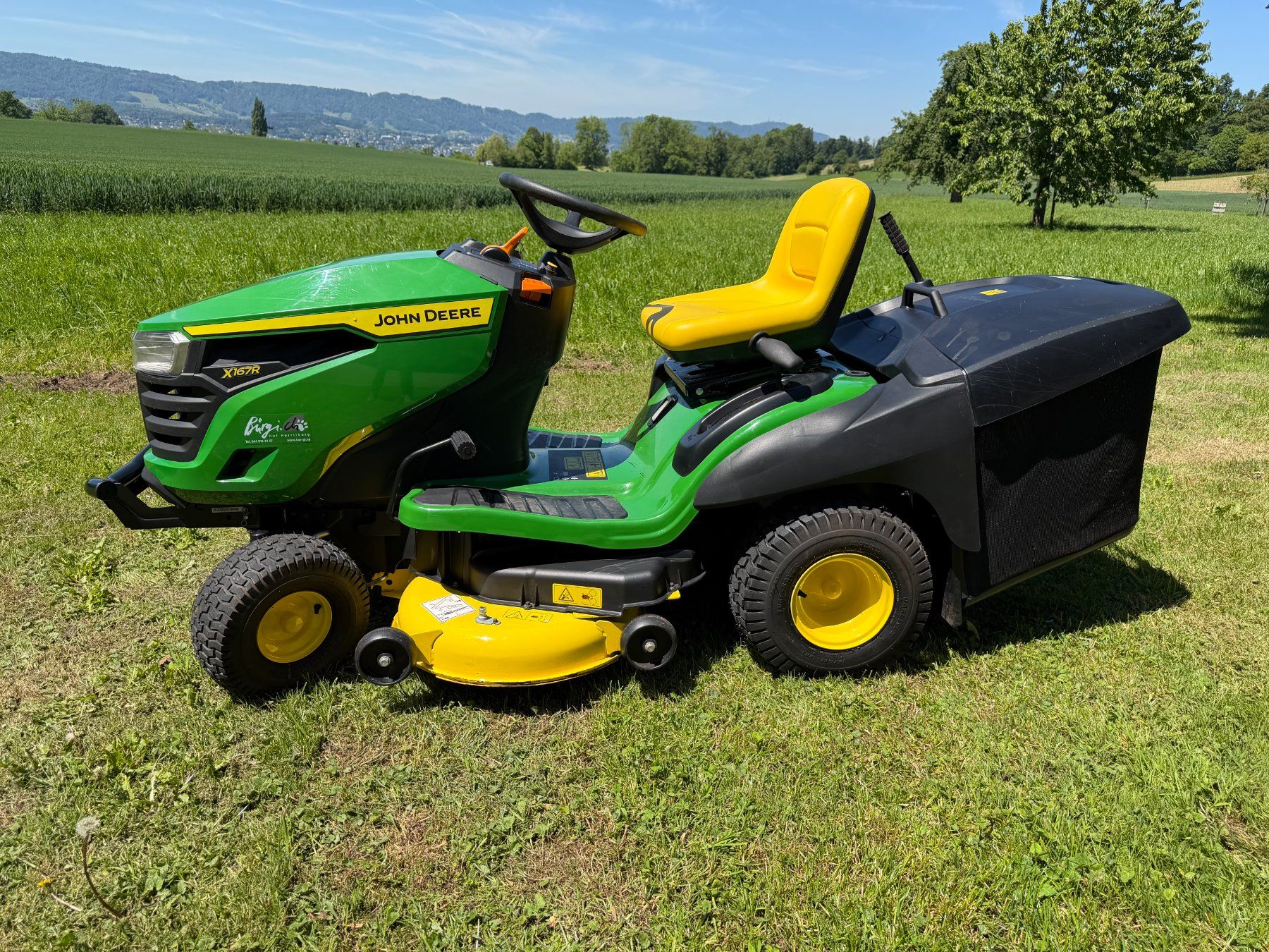 Tagliaerba: Rasentraktor John Deere X167R – Usato da Herrliberg venduto da Herby7 2