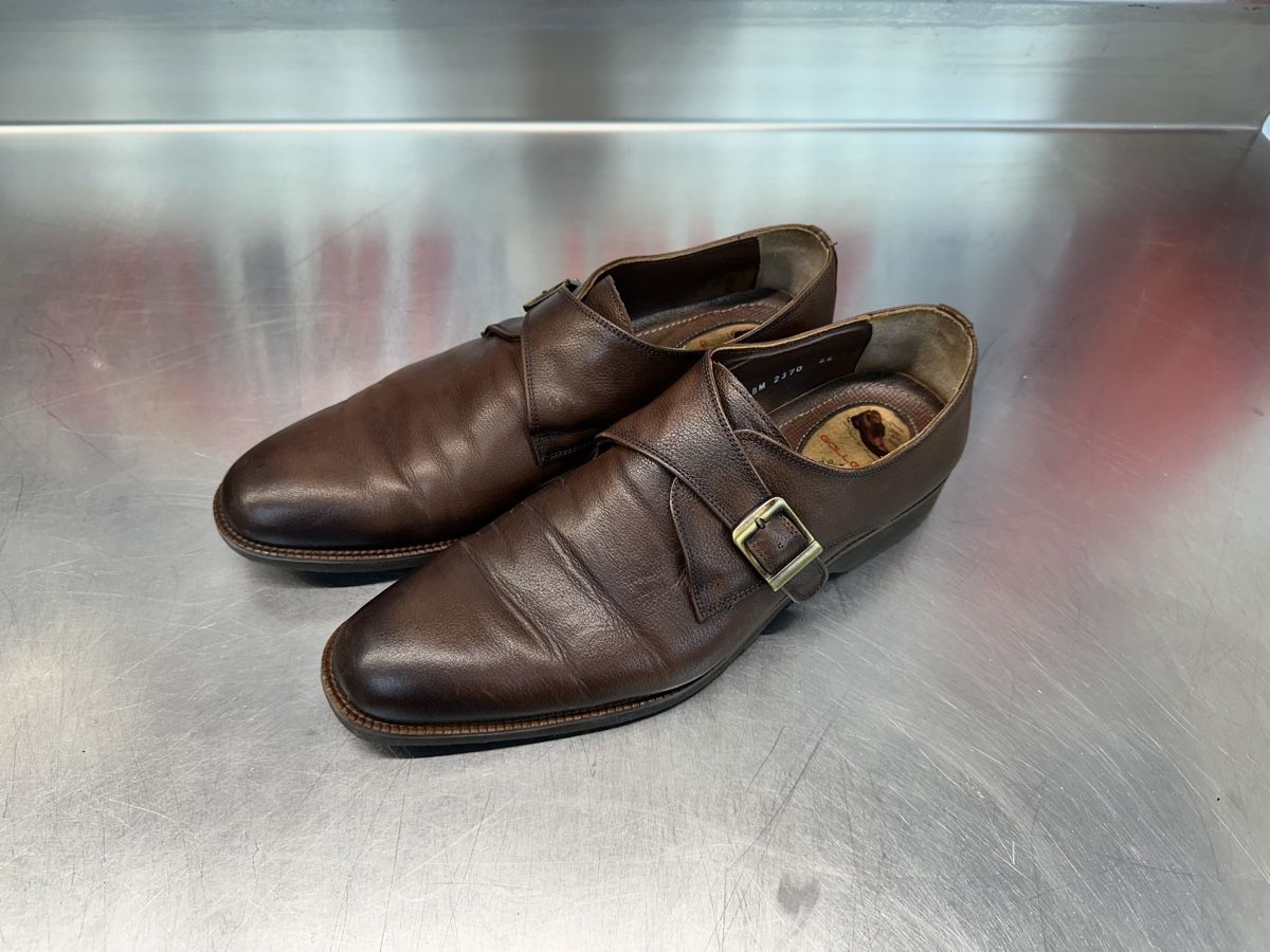 Scarpe da uomo: Galler Lederschuhe Schnallenschuh – Usato da Schwende venduto da weesli
