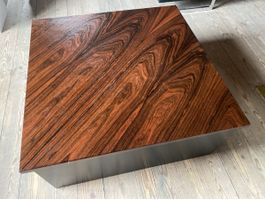 Vintage Couch Beistelltisch Palisander