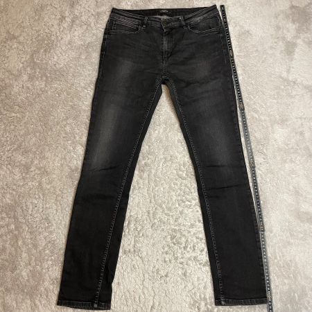 LIEBESKIND Berlin Damen Jeans W30 L30 Schwarz Slim Fit