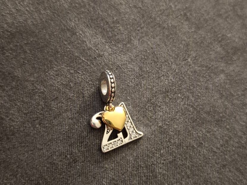 Ciondoli: Silber Charm Zahl 21 +Garantie – Nuovo (secondo la descrizione) da Rotkreuz venduto da Carbone_Bijou-Shop 1