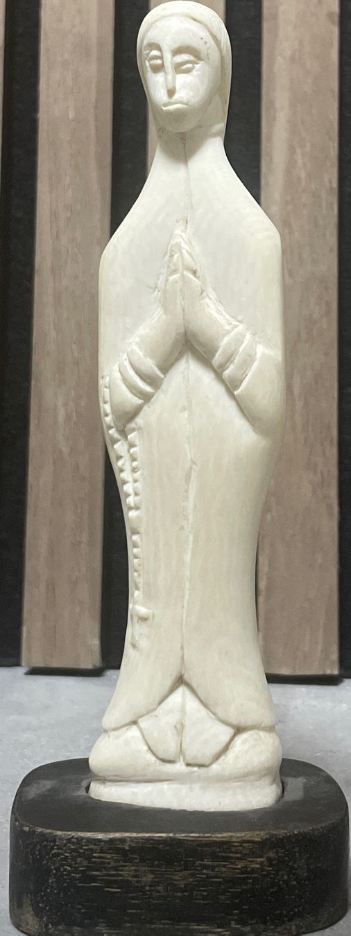 Statuette: Statut de la Sainte Vierge Marie – Usato da Misériez (Salins) venduto da ndf_bby7