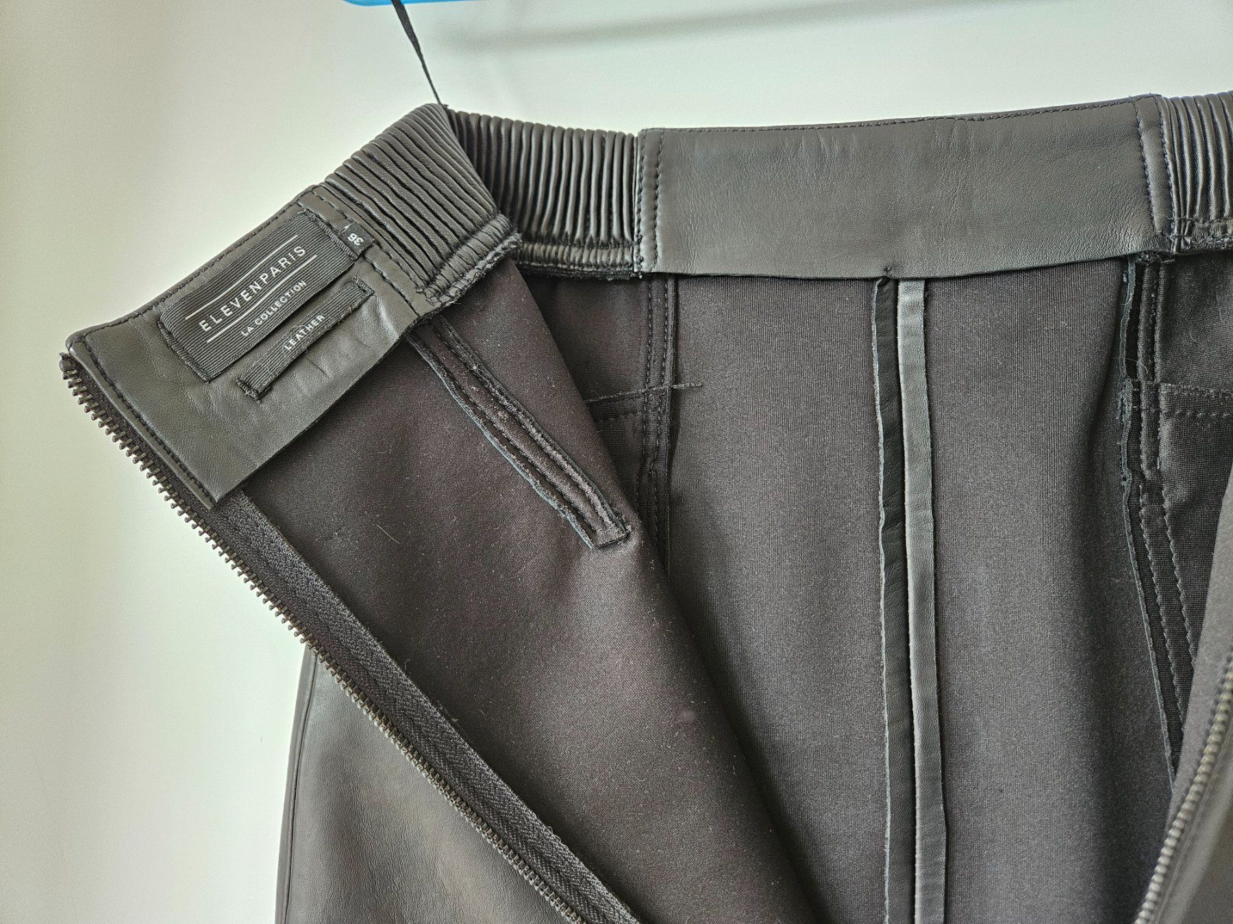 Jupes: 100% Leder Minirock (Gr 36) NEU – Neuf (Voir description) à Zürich par Aleick 3