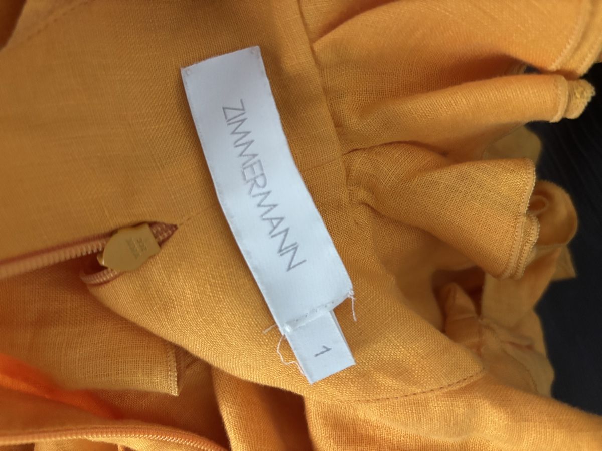 Zimmermann Kleider: Zimmermann Sommerkleid - Orange - Gr S – Gebraucht aus Kilchberg ZH von joa_v7bl 4