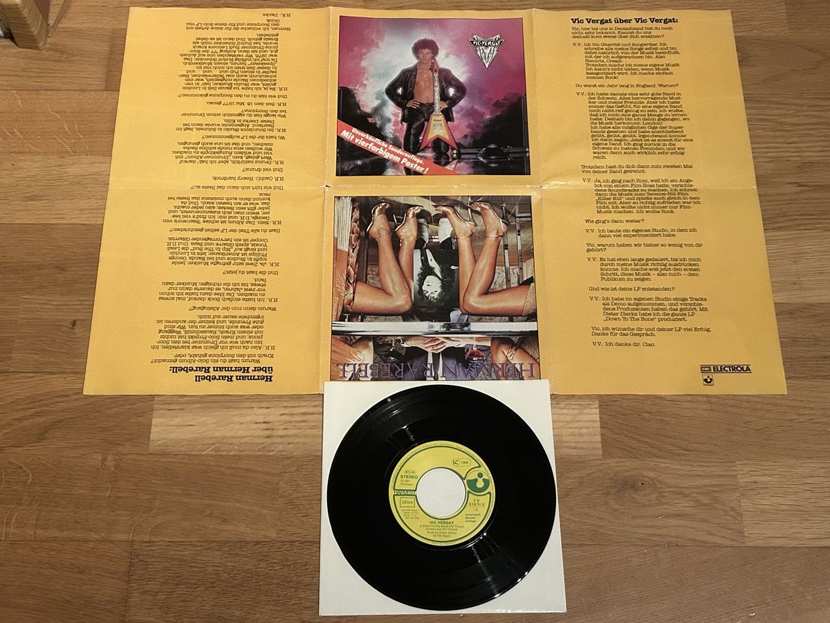 Dischi in vinile: Vic Vergat. 1981. – Usato da Faulensee venduto da Mizuno06 1