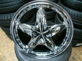 4 jantes chromées 7.5x18 ET 37 dès 500.-