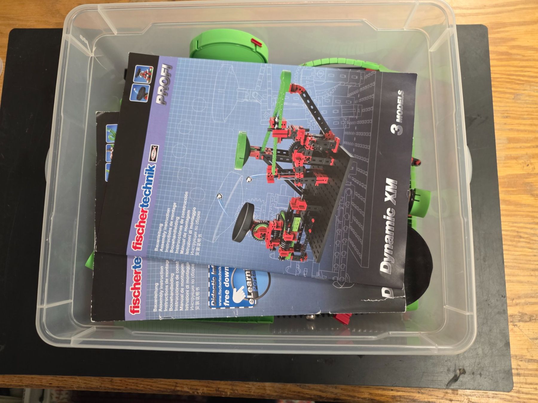 Fischer Kit di costruzioni: Fischertechnik Dynamisches Set - XXL / Dynamic Set - XM – Usato da Seuzach venduto da Tadpeyn 3