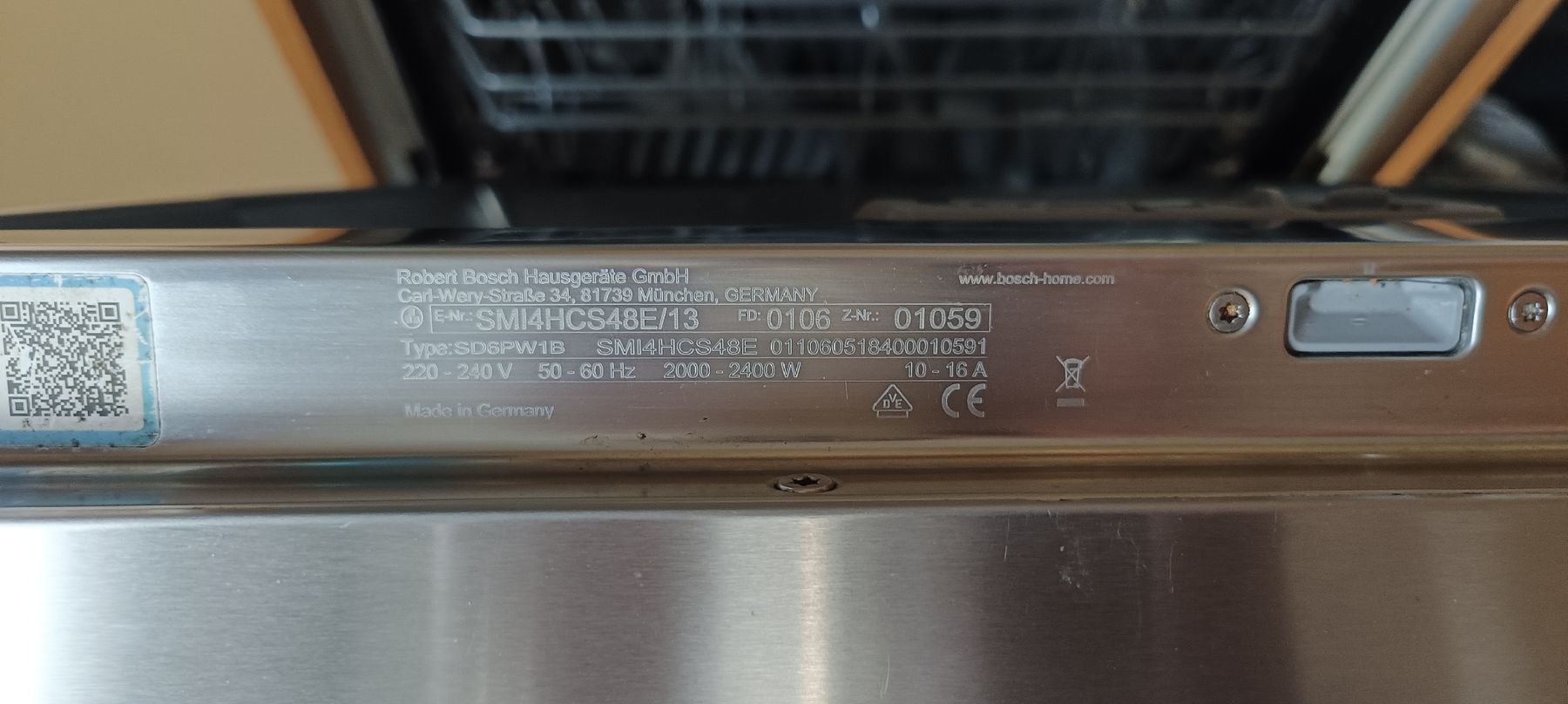 Machines à laver la vaisselle: Bosch Geschirrspüler – D'occasion à Mumpf par anelva 8