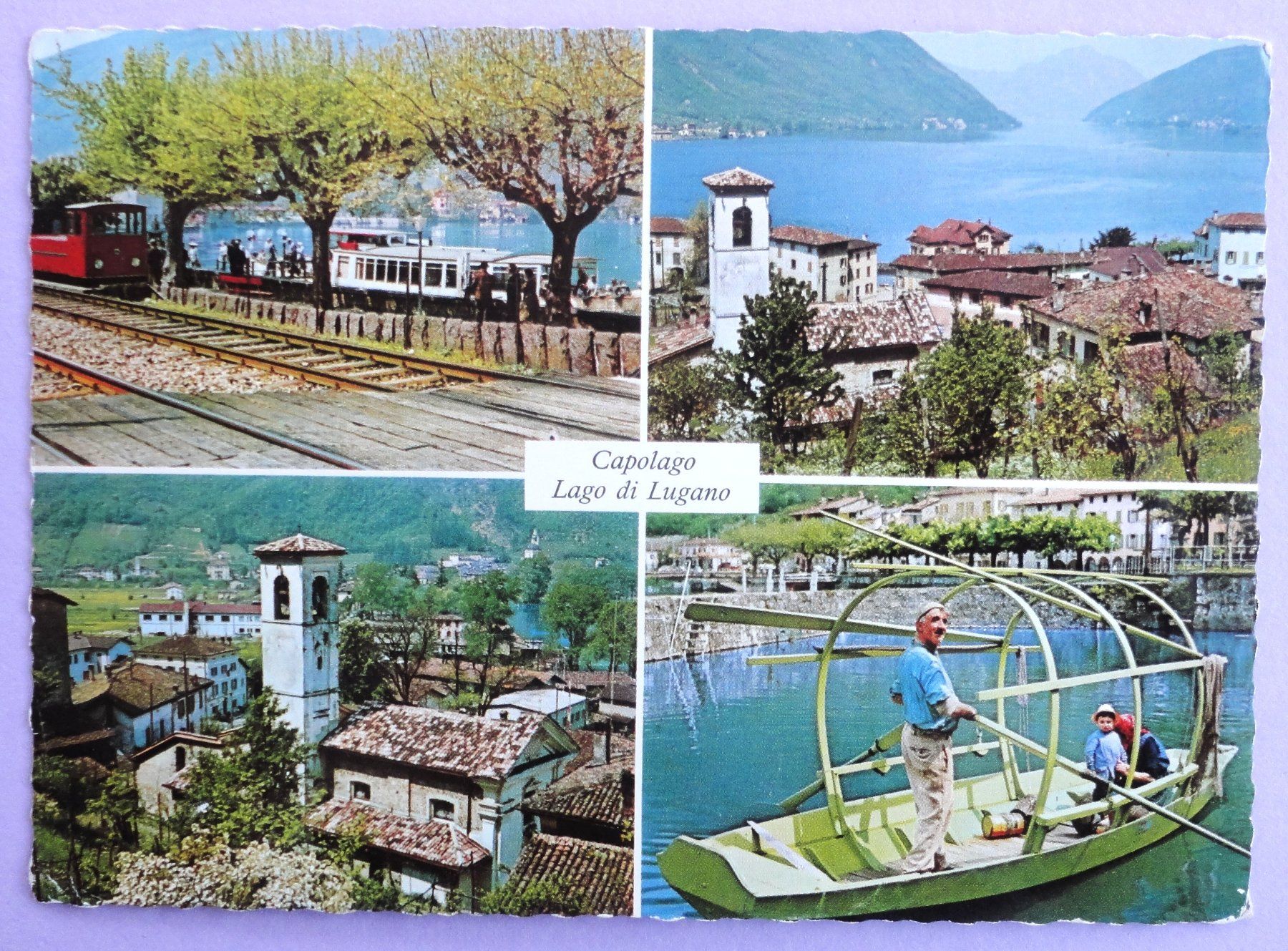 Cartoline postali: Capolago - Lago di Lugano – Usato da Fétigny venduto da Billy2miny