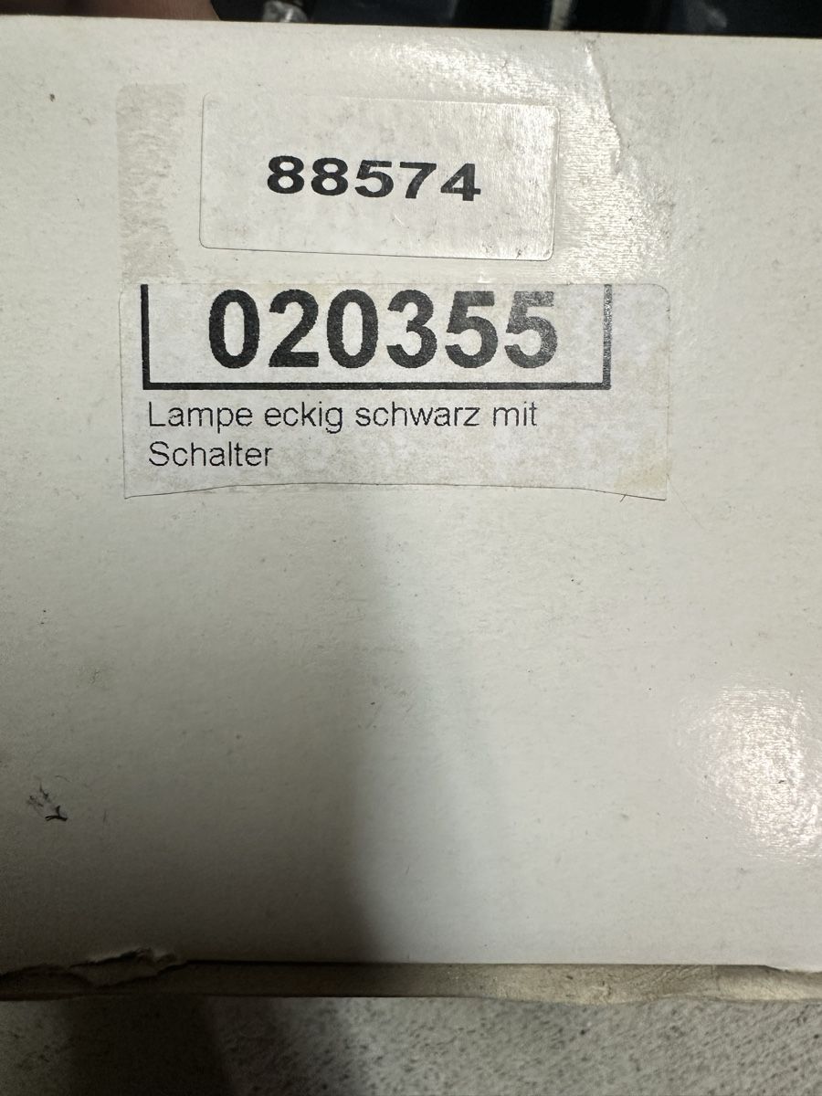 Mofa-Ersatzteile: 3 Eckige Zusatzscheinwerfer schwarz mit Schalter neu – Neu und originalverpackt aus Elsau von MANWITHVAN 3