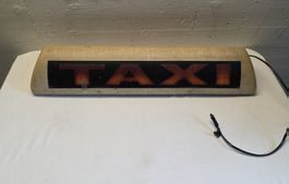 Vintage Taxi Schild 