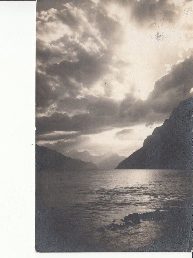 Cartoline postali: Wallensee 1920, Stabstempel Sängerfest – Usato da Bürglen TG venduto da StampGraf