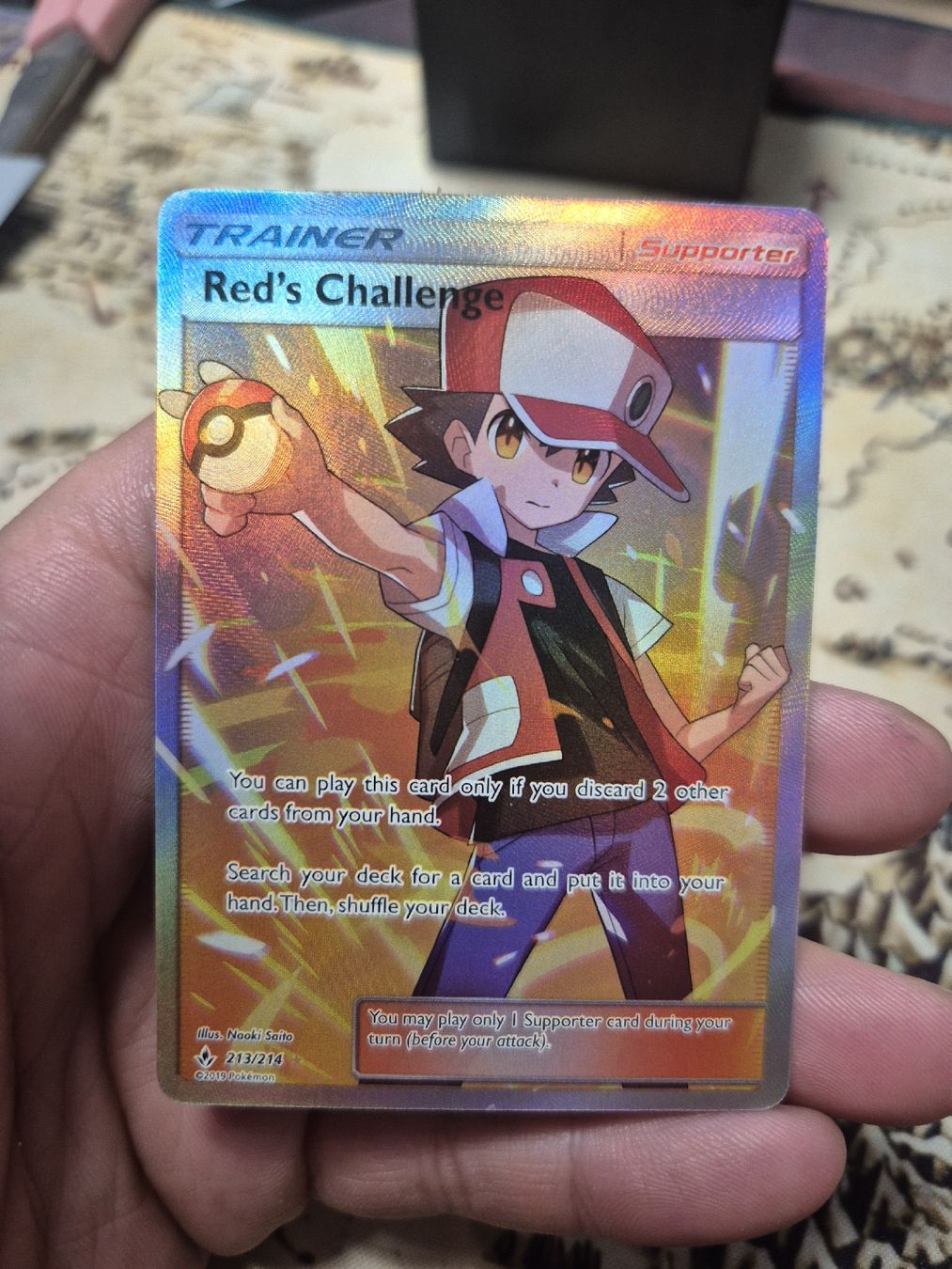 Pokémon Carte collezionabili: Red's Challenge FullArt Trainer Eng. – Nuovo (secondo la descrizione) da Güttingen venduto da trophy117