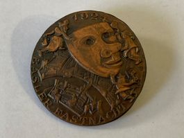 Basler Kupfer-Fasnachtsplakette 1924
