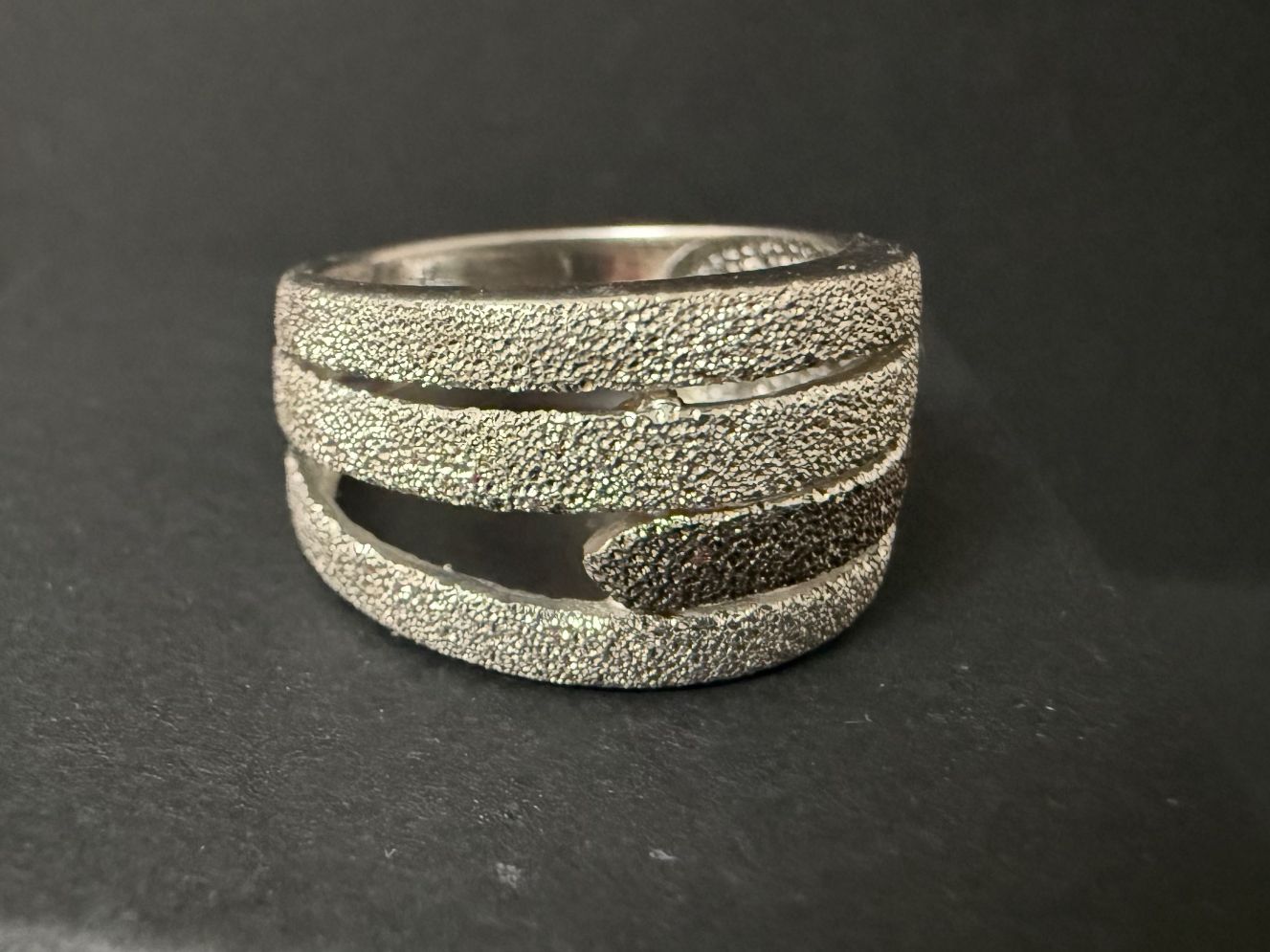 Bagues: Silber Ring 925, diamantiert – D'occasion à Spiegel b. Bern par Rogger72 2