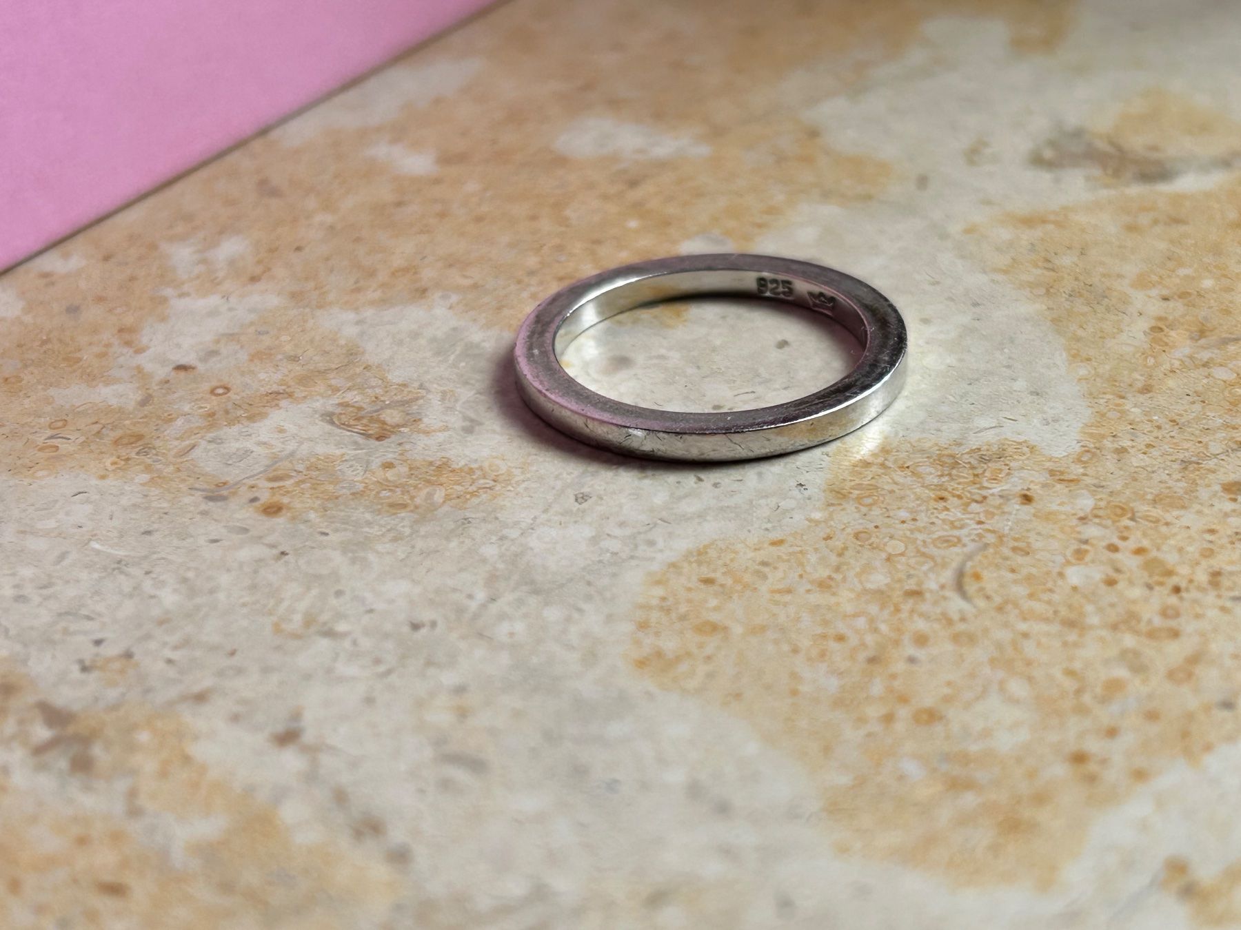 Anelli: Silberring schlicht falsch (54.5) – Usato da Laufen venduto da Bellebellezza 4