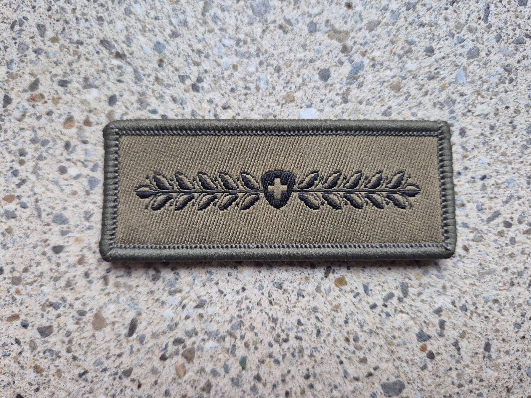 Schweizer Armee Placchette & Badge: *** Abzeichen Taz Militz mit klett *** – Usato da Riedholz venduto da fr_sIruP