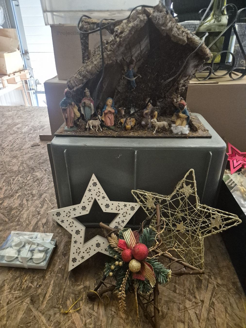 Toutes les décorations: Weihnachtsdeko Mit Krippe  – D'occasion à pfäfers par icelantic 6