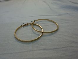 Creolen Ohrringe goldfarben