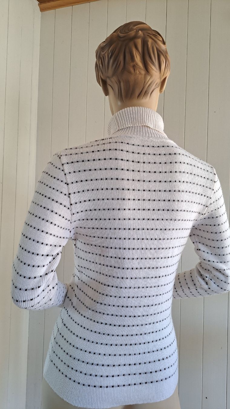 Pulls & Sweat-shirts: Rollkragen Pullover Pulli 70s Vintage gestreift XS S 34 36  – D'occasion à Mollis par Fauchi99 1