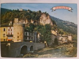 Ansichtskarte Meyrueis Frankreich 1989 nr.1263