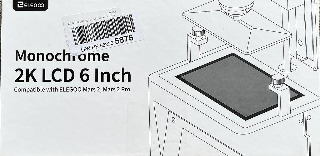 Elegoo Stampanti 3D: Orginal Elegoo Mars 2/2Pro Ersatz LCD 3D Drucker – Usato da Herzogenbuchsee venduto da DC_1978