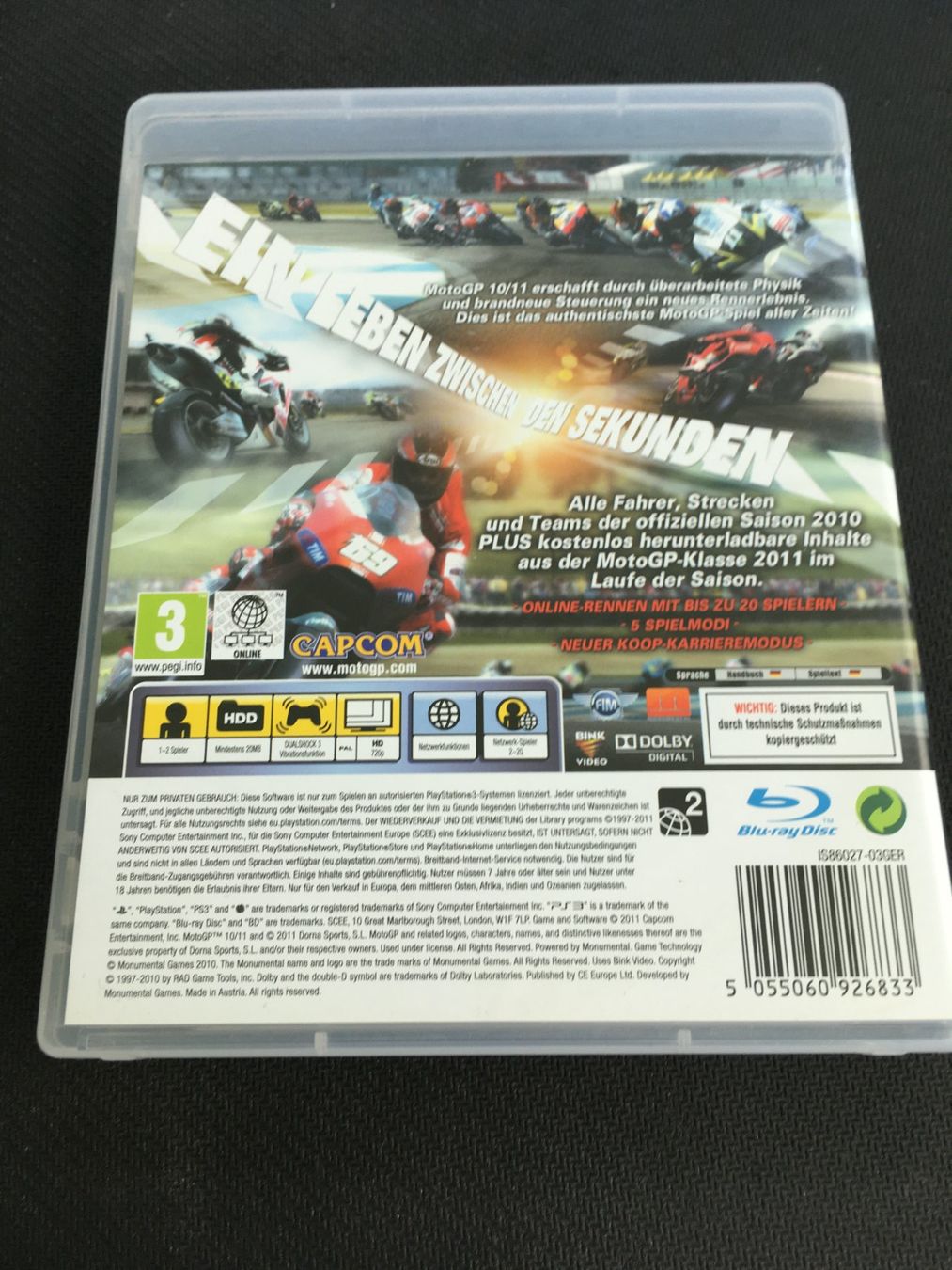 Sony Giochi: MotoGP 10/11 - Playstation 3 / PS3 – Usato da St.Gallen venduto da Punktchen01 1