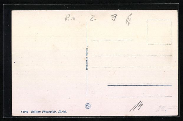 Cartoline postali: Zofingen, Teilansicht mit Löwen und Kir – Usato da Berlin venduto da bartko-reher 1