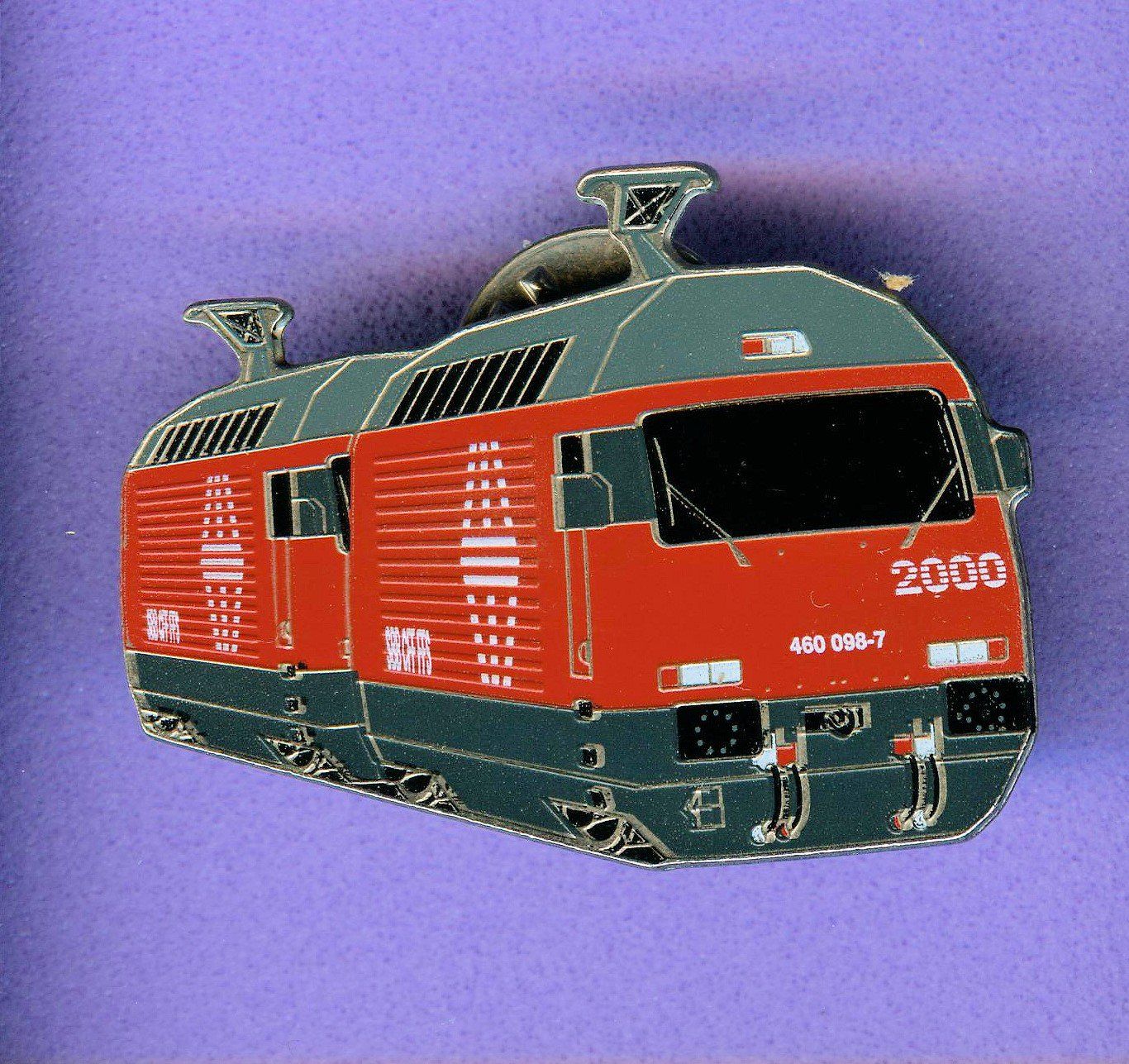 SBB/CFF/FFS Placchette & Badge: Schmid-Müller  Re 460  " Doppel Lok "  Lim.3000 – Usato da Winterthur venduto da Sammleroase