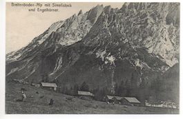 OBERHASLI Breitenboden-Alp mit Simelistock - Kühe