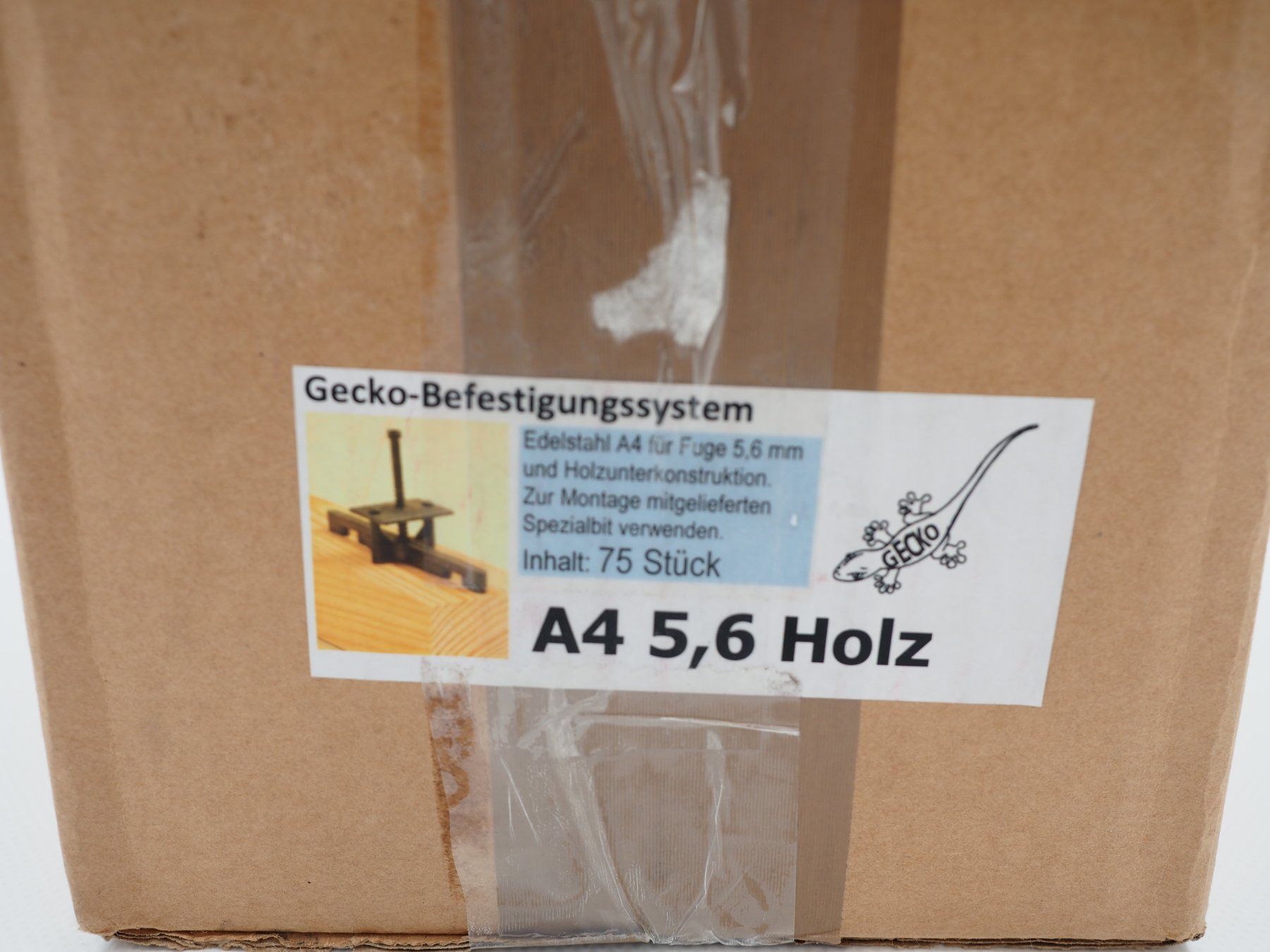 Supporti a parete: Gecko Befestigungssystem 75 Stk. (19740) – Nuovo e nell'imballaggio originale da Zürich venduto da fundsachenverkauf 1