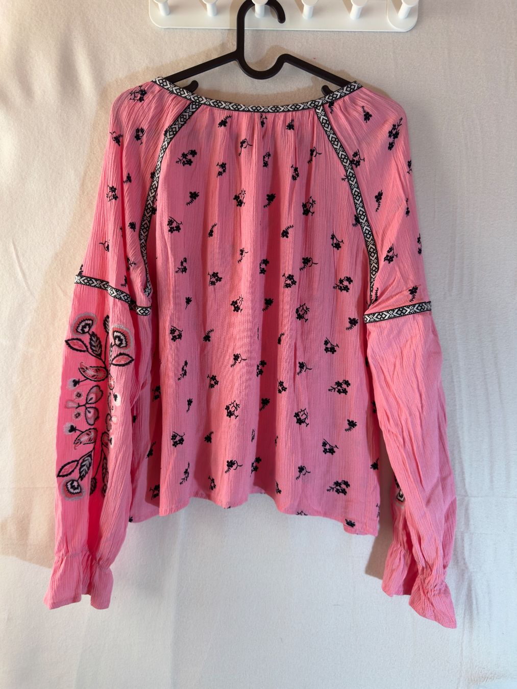 Camicette: Rosa Bluse mir Muster Gr. 38 – Usato da Grosswangen venduto da second_hand_dress 7
