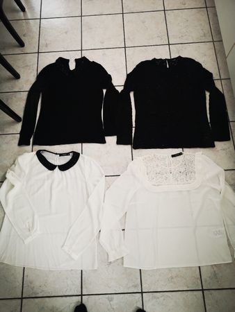 (H2) 3 x  HALLHUBER Bluse, Shirt gr. L - XL (40 - 42)