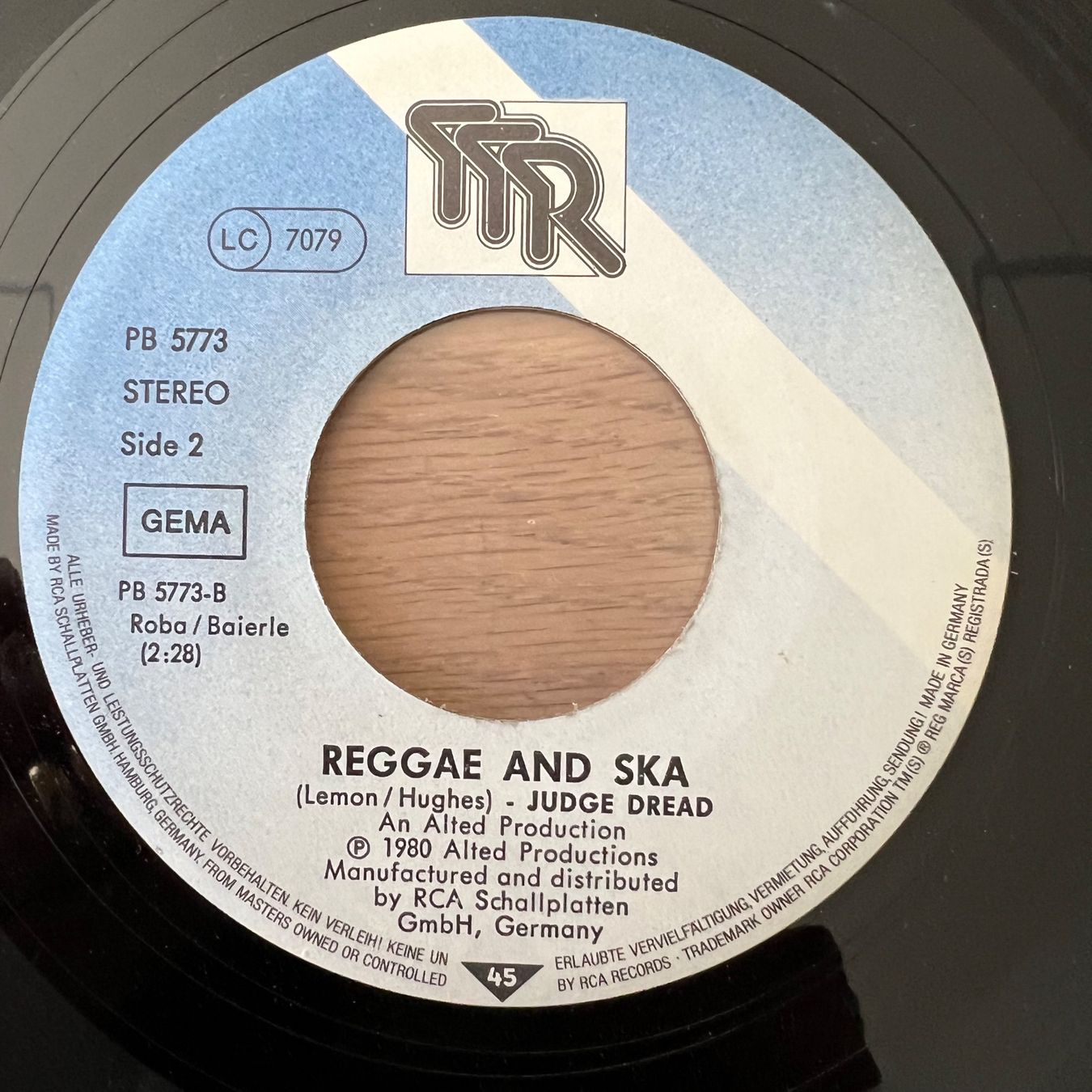 Dischi in vinile: Judge Dread - Big Six / 1. D-Press. 1980 – Usato da Gais venduto da soundcave57 3
