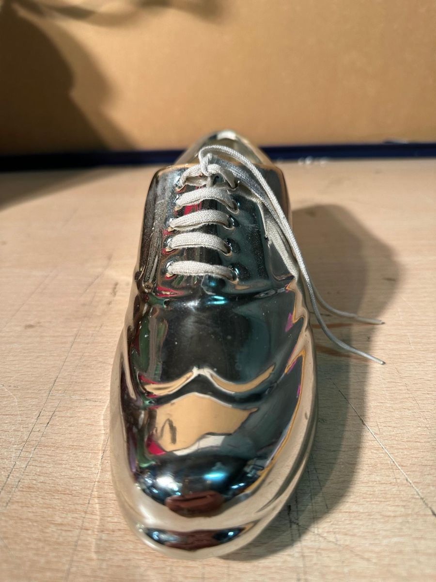 Alle Dekorationen: Silver ceramic shoe ornament - collectable and unique! – Gebraucht aus Lausanne von vas_cdb2 1